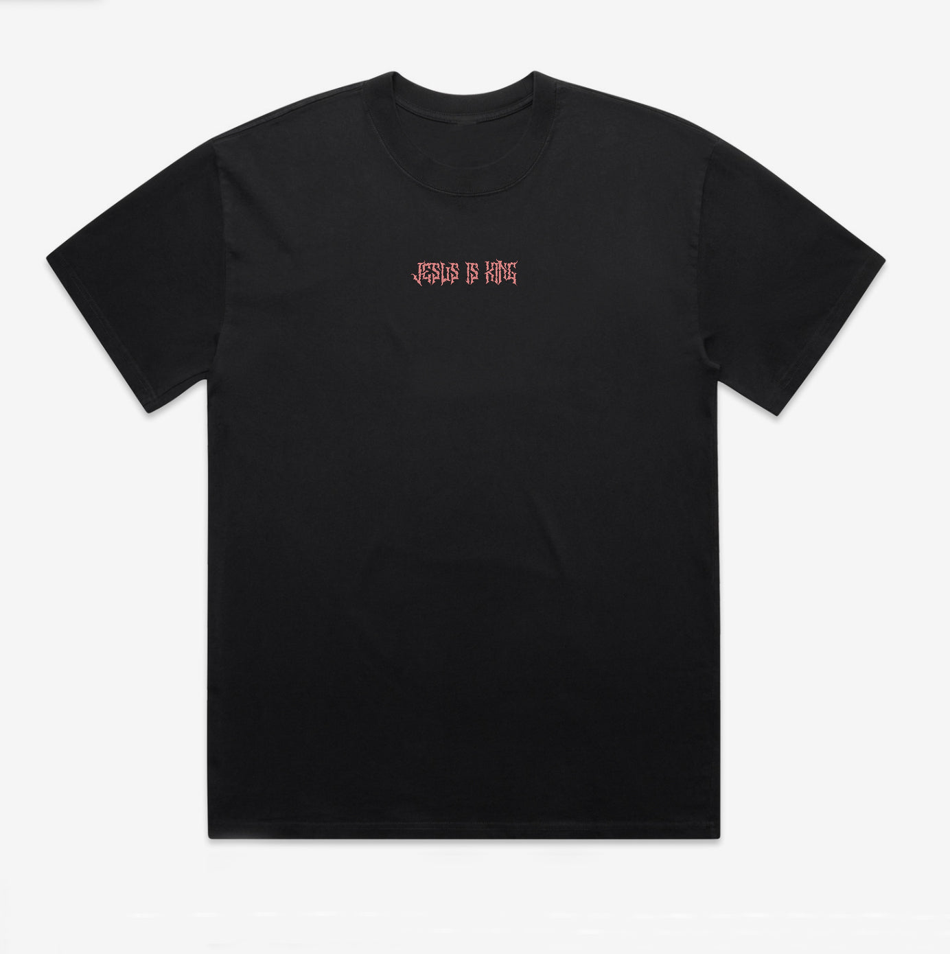 JESUS IS KING - Tee Black