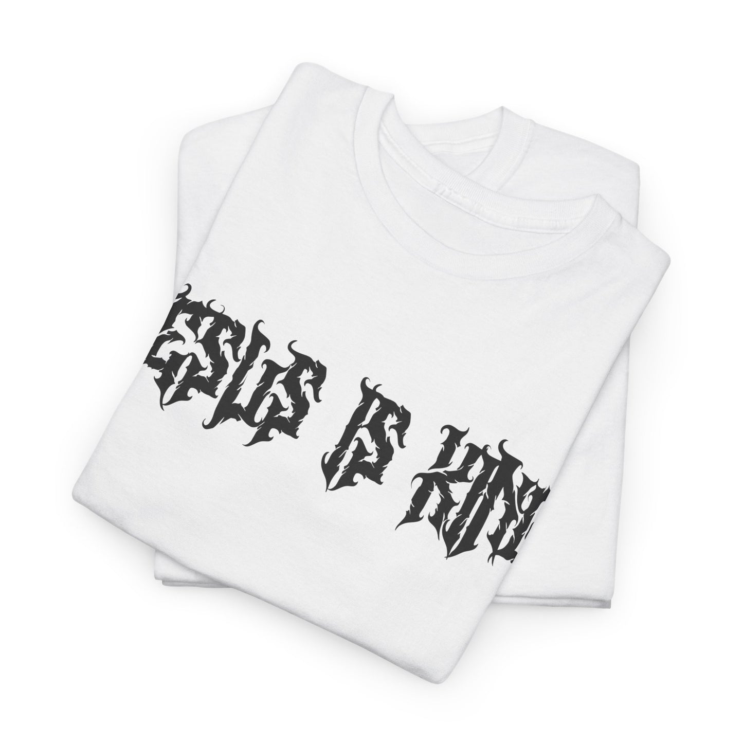 Jesus Is King Tee -White