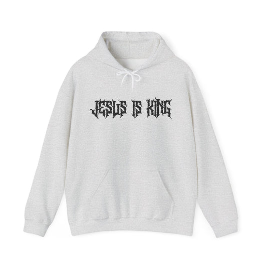 Jesus Is King Hoodie - Grey