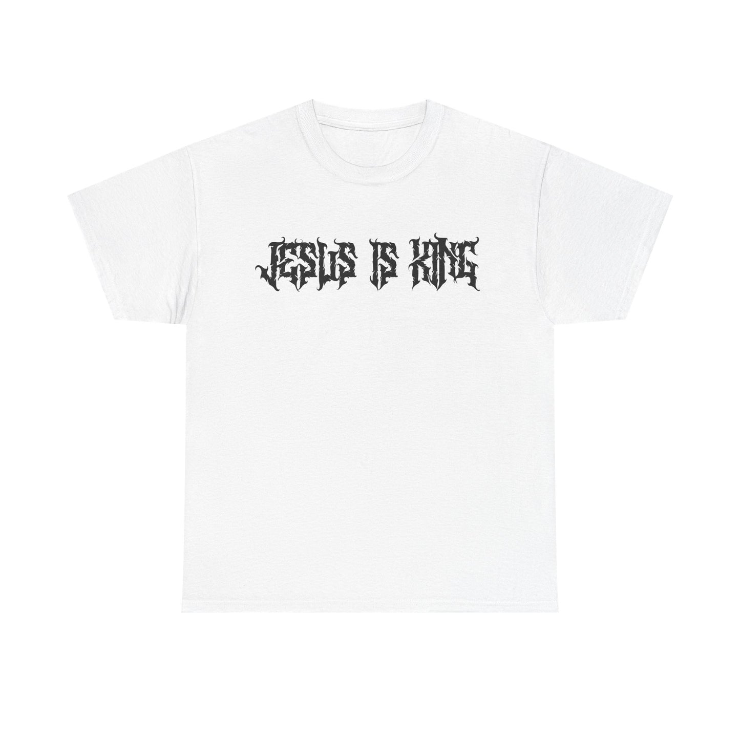 Jesus Is King Tee -White