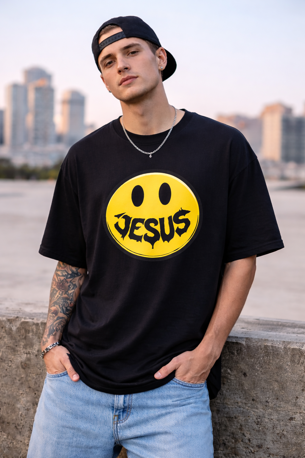 Joy in Jesus Tee - Black