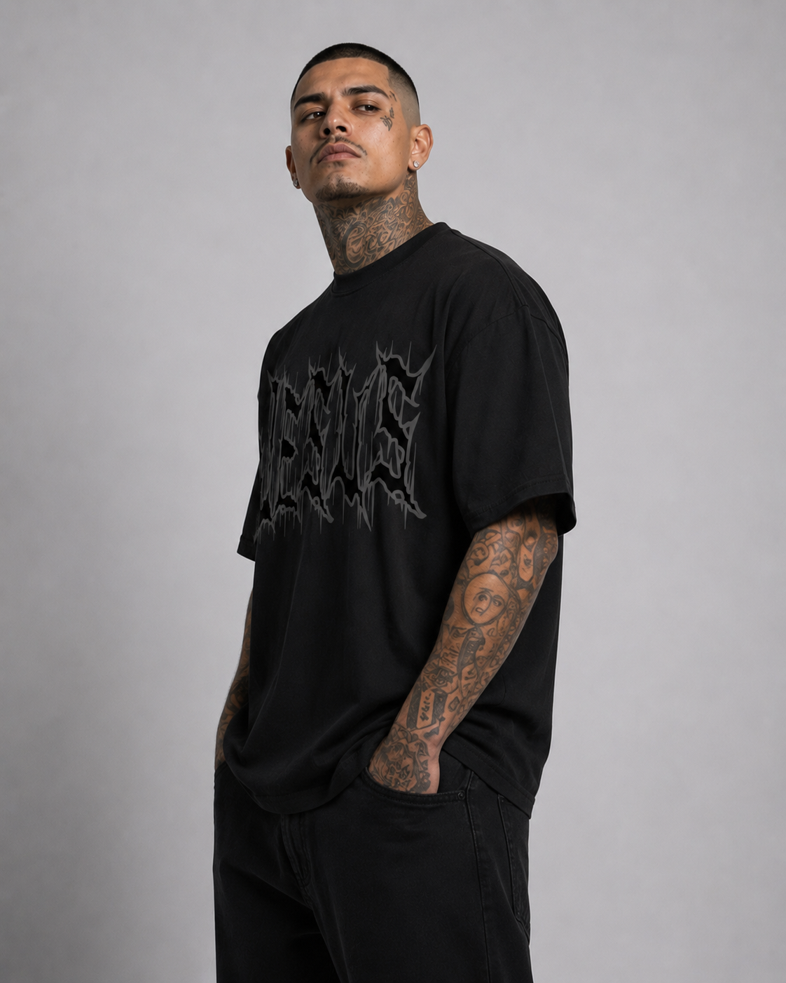 POWER IN THE NAME - Tee Black