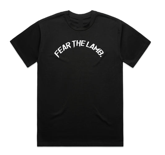 FEAR THE LAMB Tee - Black