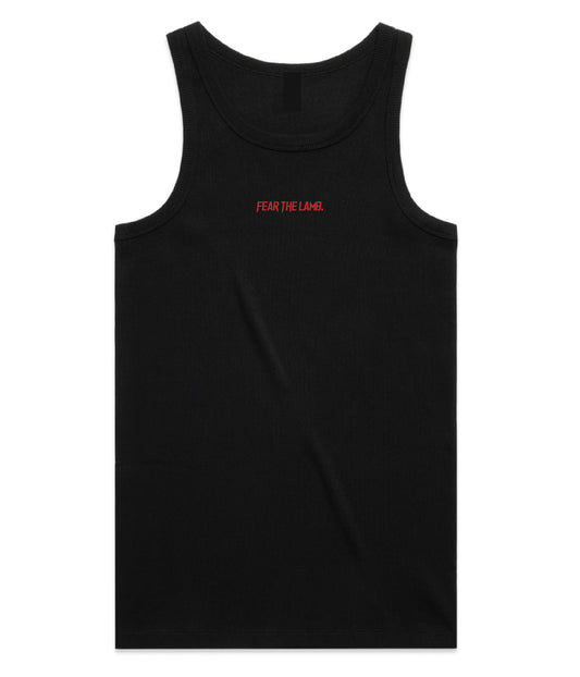 FEAR THE LAMB Tank - Black