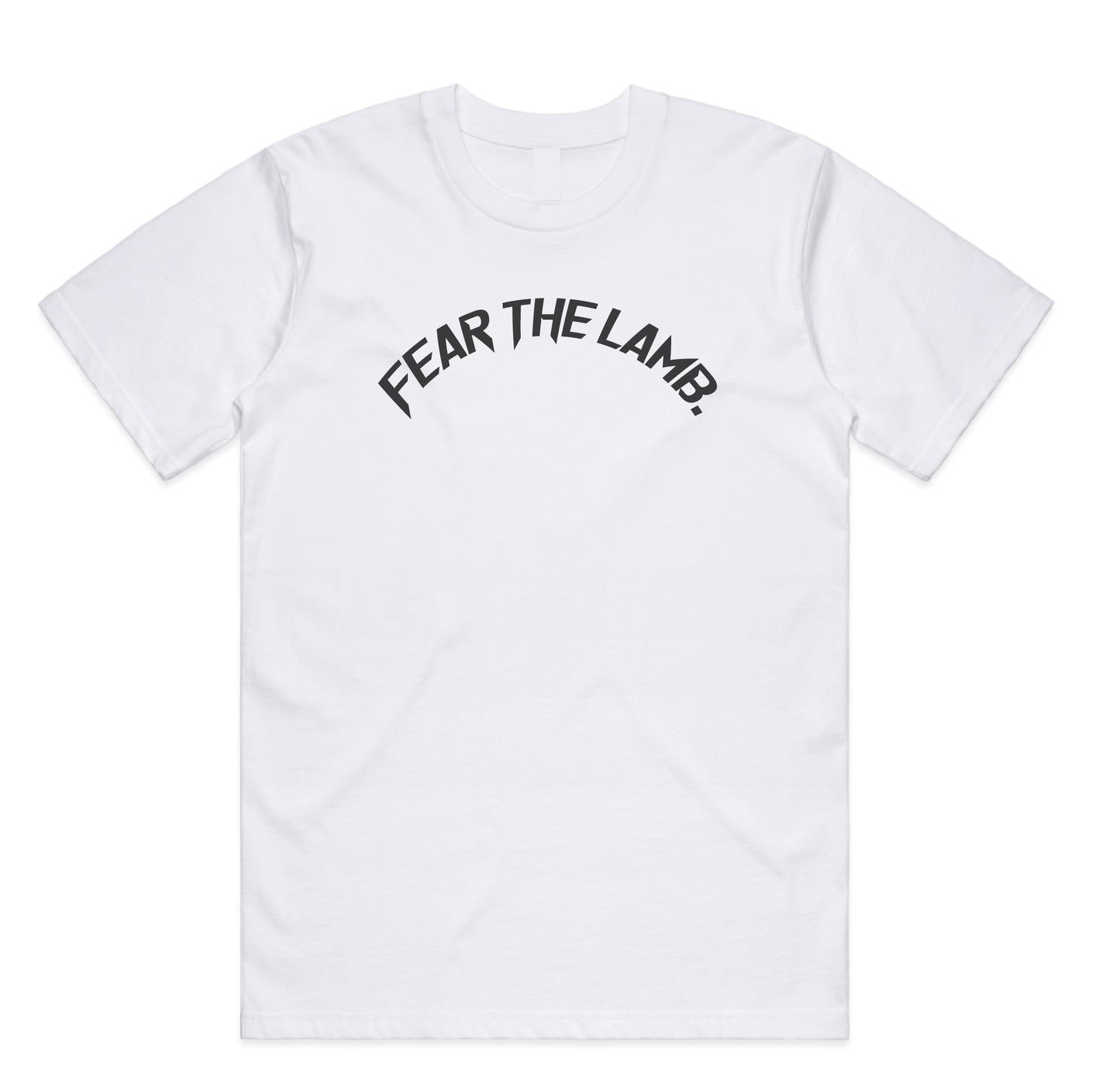 FEAR THE LAMB Tee - White