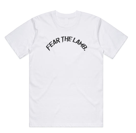 FEAR THE LAMB Tee - White