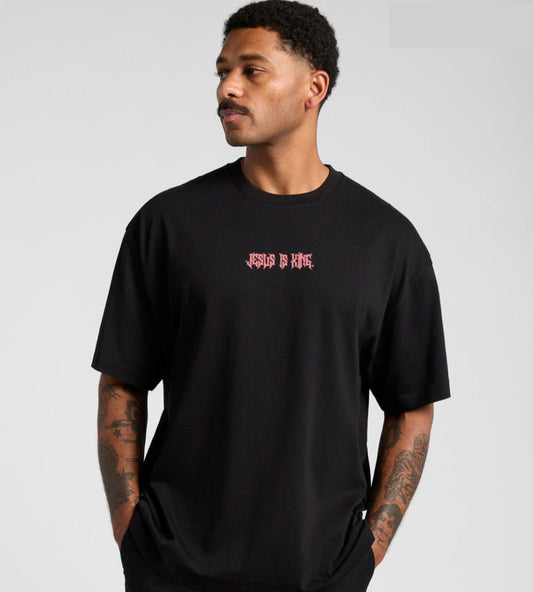 JESUS IS KING - Tee Black