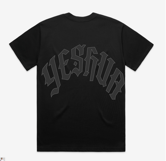 KING YESHUA Boxy Tee - Black