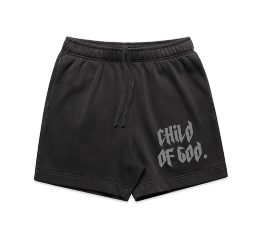 CHILD OF GOD - COMFORT SHORTS Black